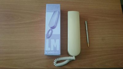 Лот: 7846708. Фото: 1. Трубка LM UKT-2 бежевая переговорная... Домофонные системы