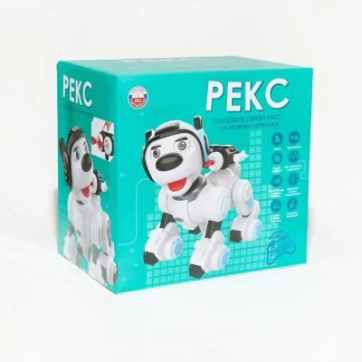 Лот: 24637111. Фото: 1. Игрушка робот-полицейский собака... Электронные