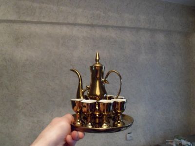 Лот: 12230976. Фото: 1. Кувшин.какой-то старинный набор... Сувенирные наборы