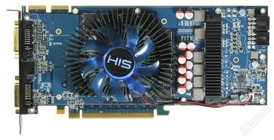 Лот: 2437319. Фото: 1. HIS Radeon HD4870, 1024 mb. (1gb... Видеокарты