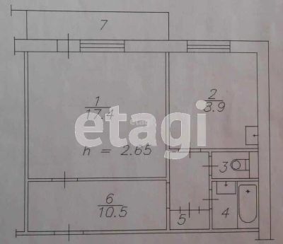 Лот: 20748913. Фото: 1. Продам 1-комн. кв. 42 кв.м. Красноярск... Квартиры, студии