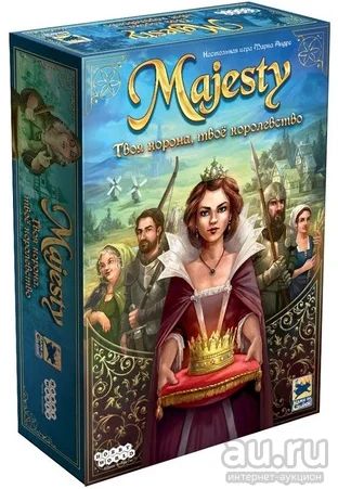 Лот: 13069380. Фото: 1. Настольная игра Majesty: Твоя... Настольные игры, карты