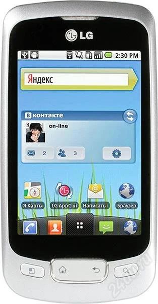 Лот: 1481928. Фото: 1. Сотовфй телефон LG P500. Смартфоны