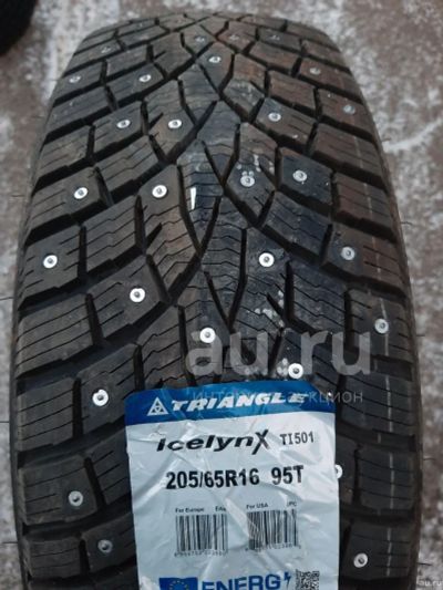Лот: 23575237. Фото: 1. Зимняя резина 205/65 R-16 "Triangle... Шины