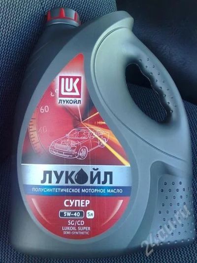 Лот: 563997. Фото: 1. Полусинтетика Лукойл Супер 5w40. Масла, жидкости