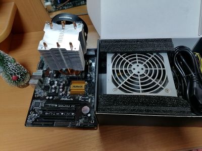 Лот: 24870111. Фото: 1. Комплект материнская плата+охлад... Комплекты запчастей