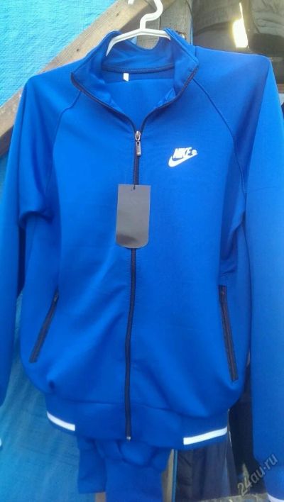 Лот: 5575747. Фото: 1. Спортивный костюм Nike Синий. Спортивные костюмы