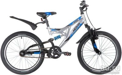 Лот: 15916210. Фото: 1. Велосипед Novatrack 20" Shark... Велосипеды