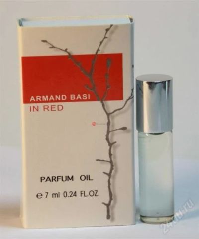 Лот: 1382390. Фото: 1. Armand Basi - In Red (7 мл - масляные... Женская парфюмерия