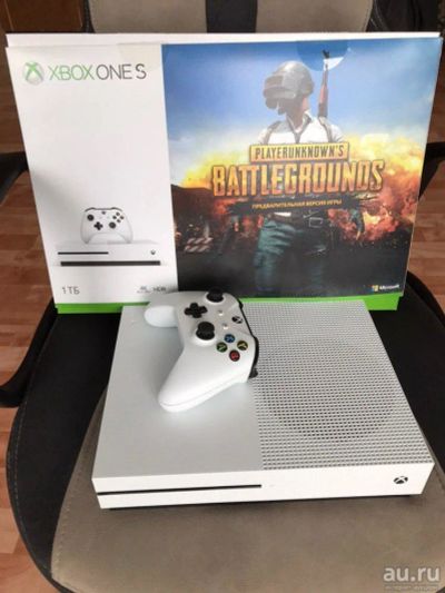 Лот: 13798407. Фото: 1. Xbox One S 1 Tb + PUBG. Игровые приставки, консоли
