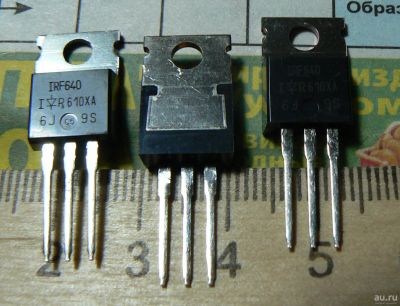 Лот: 13252407. Фото: 1. Полевой транзистор, ключ IRF640N... Транзисторы