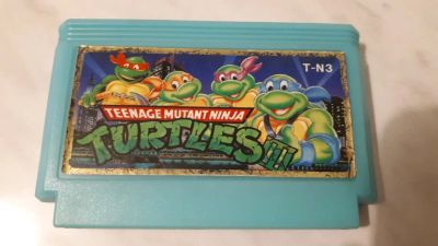 Лот: 11890107. Фото: 1. Dendy картридж Стиплер TurtlesIII... Игры для консолей