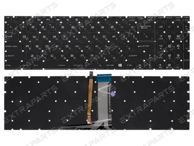 Лот: 24557638. Фото: 1. Клавиатура MSI WE62 7RJ черная... Клавиатуры для ноутбуков