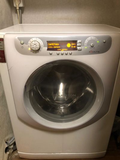 Лот: 19613409. Фото: 1. Стиральная машина hotpoint aqsd... Стиральные машины