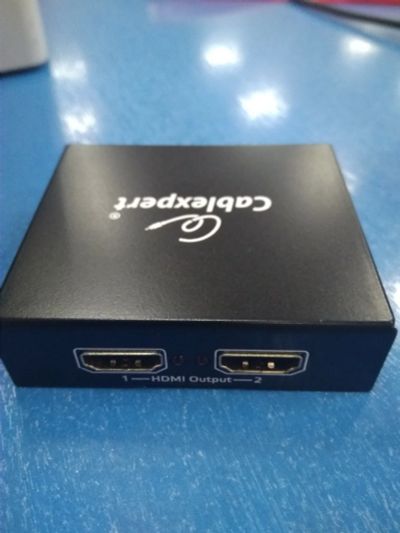 Лот: 12238298. Фото: 1. Делитель HDMI 1x2 Cablexpert HDMI-сплиттер... Шлейфы, кабели, переходники