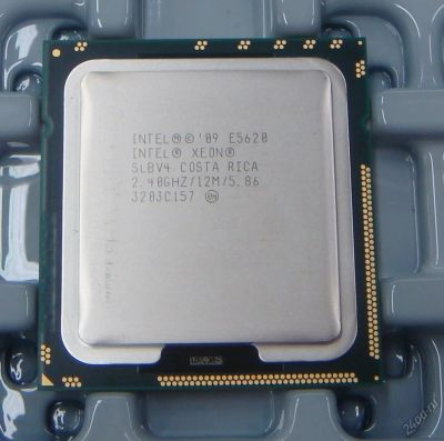 Лот: 5941286. Фото: 1. Процессор Xeon E5620 (2.4) LGA1366... Процессоры