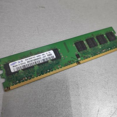 Лот: 15989724. Фото: 1. 2GB DDR-2 Samsung 800mhz (249715... Оперативная память