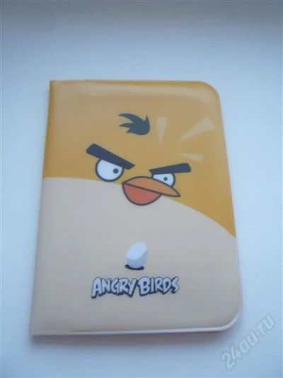 Лот: 1566873. Фото: 1. Визитница Angry Birds Yellow... Разное