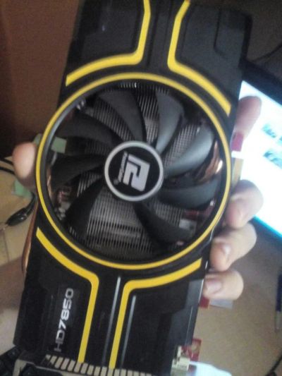 Лот: 6520885. Фото: 1. PowerColor Radeon HD 7850 860Mhz... Видеокарты