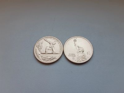 Лот: 19892516. Фото: 1. США 1 доллар 2022 г - " Вермонт... Америка