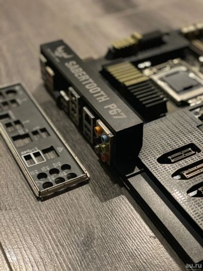Лот: 16222173. Фото: 1. Топовая плата под 1155: Asus Sabertooth... Материнские платы