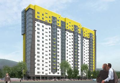 Лот: 11264070. Фото: 1. Продам 1-к квартиру 41,4 м2 в... Квартиры, студии