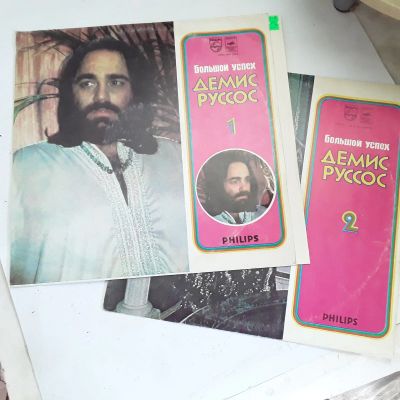 Лот: 18042974. Фото: 1. 7383 руссос 2LP отличная (NM-). Аудиозаписи