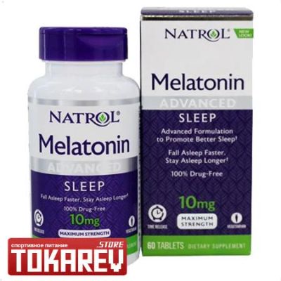 Лот: 11981807. Фото: 1. Мелатонин Natrol Melatonin (натрол... Спортивное питание, витамины