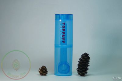 Лот: 10013513. Фото: 1. TOP PUFF голубой синий разборный... Аксессуары и запчасти для кальянов