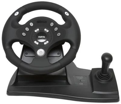 Лот: 15663062. Фото: 1. Руль Dialog GW-11VR Rally-Sport... Рули, джойстики