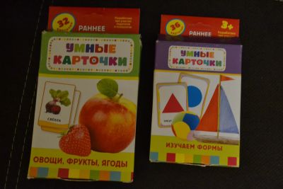Лот: 19678586. Фото: 1. "Умные карточки" для раннего развития... Развивающие