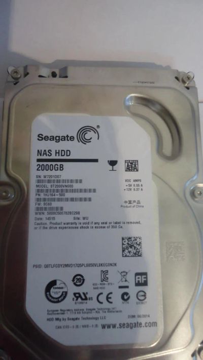 Лот: 8592731. Фото: 1. Продам Жесткий диск Seagate NAS... Жёсткие диски (HDD)