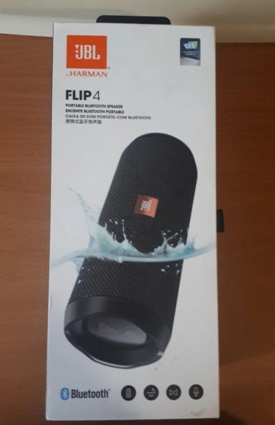 Лот: 12029445. Фото: 1. Колонка JBL flip 4/ без обмена. Портативные, беспроводные колонки