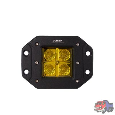 Лот: 17064793. Фото: 1. Фара LED LUMEN AMBER SLIM 16WS2... Оптика и освещение