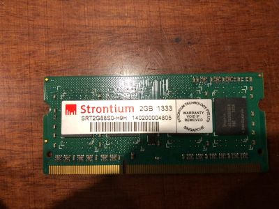 Лот: 18895289. Фото: 1. Strontium SRT2G88S0-H9H DDR3 SO-DIMM... Оперативная память
