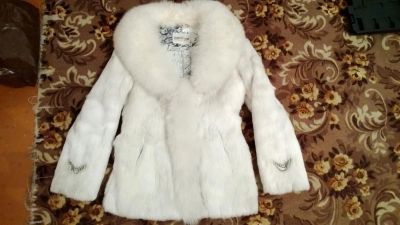 Лот: 3355100. Фото: 1. Шуба из меха кролика размер 42-46. Верхняя одежда