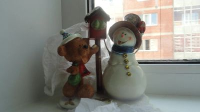 Лот: 4463532. Фото: 1. Новогодний подарок / Зимняя композиция... Аксессуары