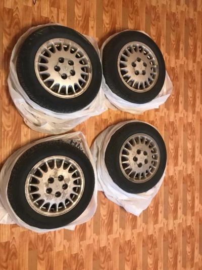 Лот: 10365299. Фото: 1. Летняя резина Yokohama 185х65х15... Диски