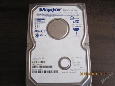 Лот: 868899. Фото: 1. Винчестер. MAXTOR 60gb. Жёсткие диски (HDD)