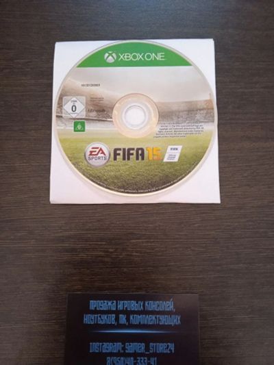 Лот: 17841433. Фото: 1. FIFA 15. Без коробки. Лицензионный... Игры для консолей
