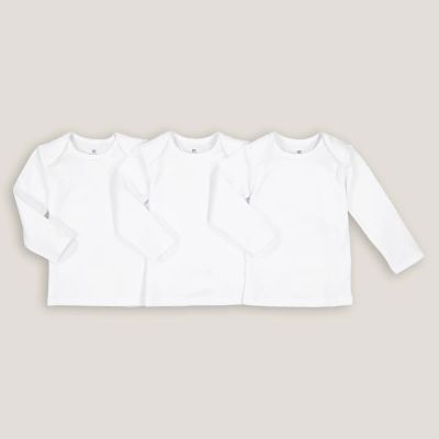 Лот: 24282391. Фото: 1. Комплект из 3 маек с LaRedoute. Ползунки, распашонки, слипы