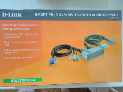 Лот: 9939577. Фото: 1. Переключатель D-Link KVM-121. Другое (периферия)