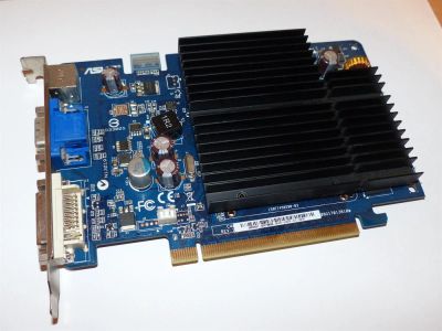 Лот: 3595249. Фото: 1. Asus PCI-E NVidia GeForce 8500GT... Видеокарты