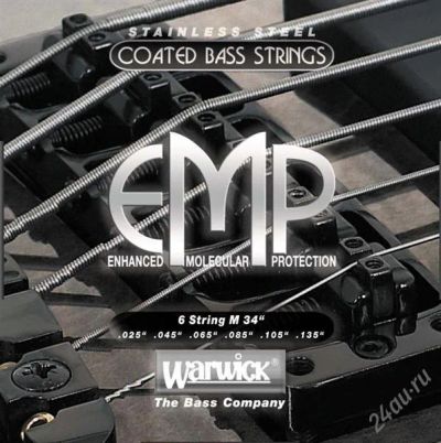 Лот: 849797. Фото: 1. струны Warwick EMP BASS 5 STRINGS. Гитары