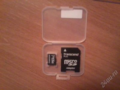 Лот: 532797. Фото: 1. Flash-card Micro SD(+Adapter... Карты памяти