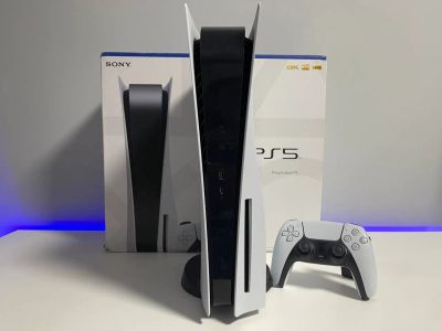 Лот: 19872364. Фото: 1. Sony playstation ps 5 новая с... Игровые приставки, консоли