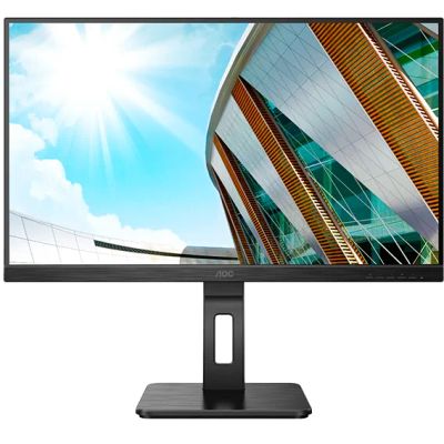 Лот: 20837327. Фото: 1. 4К 27" Монитор AOC U27P2 (3840x2160... ЖК-мониторы