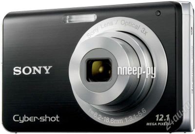 Лот: 392826. Фото: 1. SONY Cyber-shot DSC-W190 Black... Цифровые компактные