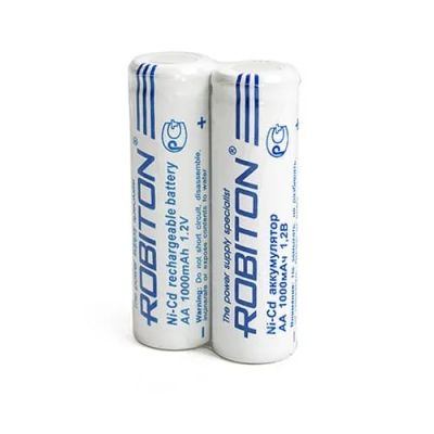 Лот: 21514245. Фото: 1. АКБ Ni-Cd AA 1000mAh Robiton плоский... Батарейки, аккумуляторы, элементы питания