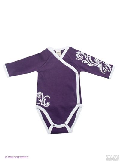 Лот: 16201965. Фото: 1. Боди с запахом Lucky child 74-86. Ползунки, распашонки, слипы